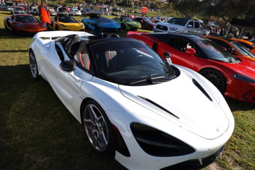 McLaren 520S at the Concours in the Hills 2023 at Fountain Park in Fountain Hills, Arizona