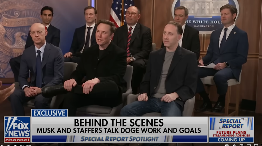 Elon Musk and DOGE team DOGE team interview