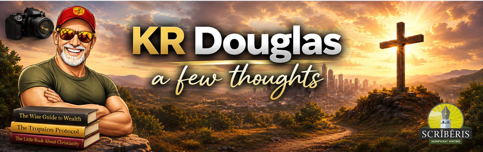K Richard Douglas a few thoughts KR Douglas blog The Wise Guide to Wealth The Little Book About Christianity The Tropaion Protocol photographer Christian fitness conservative writer author
