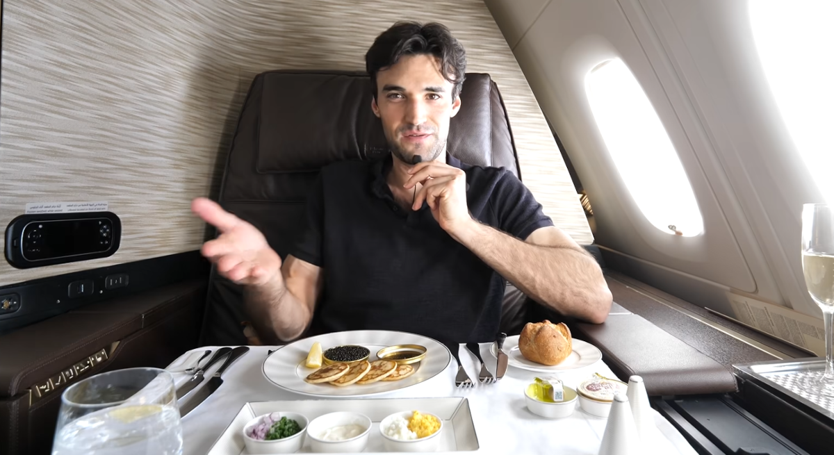 Spending $100,000 on a first class ticket flying in the most expensive first class Living Bobby The most expensive airlines you can fly